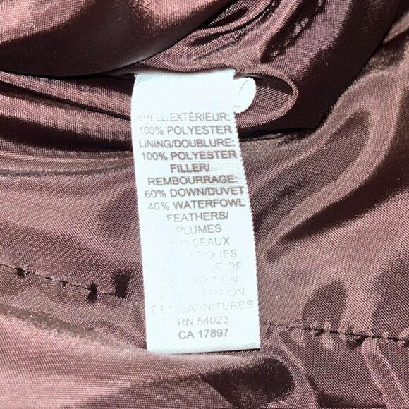 Gap Edition Brown Puffer Vest Women's Size Small S W/Down Insulation - Picture 3 of 4